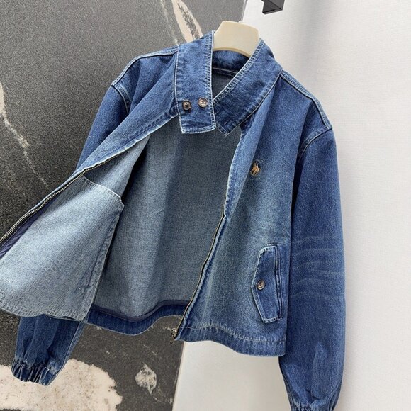 Ralph Lauren Blue Denim Jacket - Picture 8 of 9